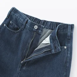Pantalons, Jupes Et Shorts^Muji Pantalon coupe cocon en denim et kapok mélangé pour femme