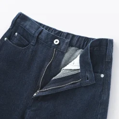Pantalons, Jupes Et Shorts^Muji Pantalon coupe cocon en denim et kapok mélangé pour femme