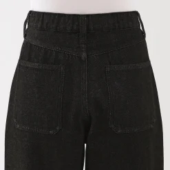 Pantalons, Jupes Et Shorts^Muji Pantalon coupe cocon en denim et kapok mélangé pour femme