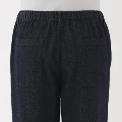 Pantalons Et Shorts^Muji Pantalon coupe confortable en denim lavé pour homme ‐ Indigo