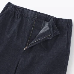 Pantalons Et Shorts^Muji Pantalon coupe confortable en denim lavé pour homme ‐ Indigo