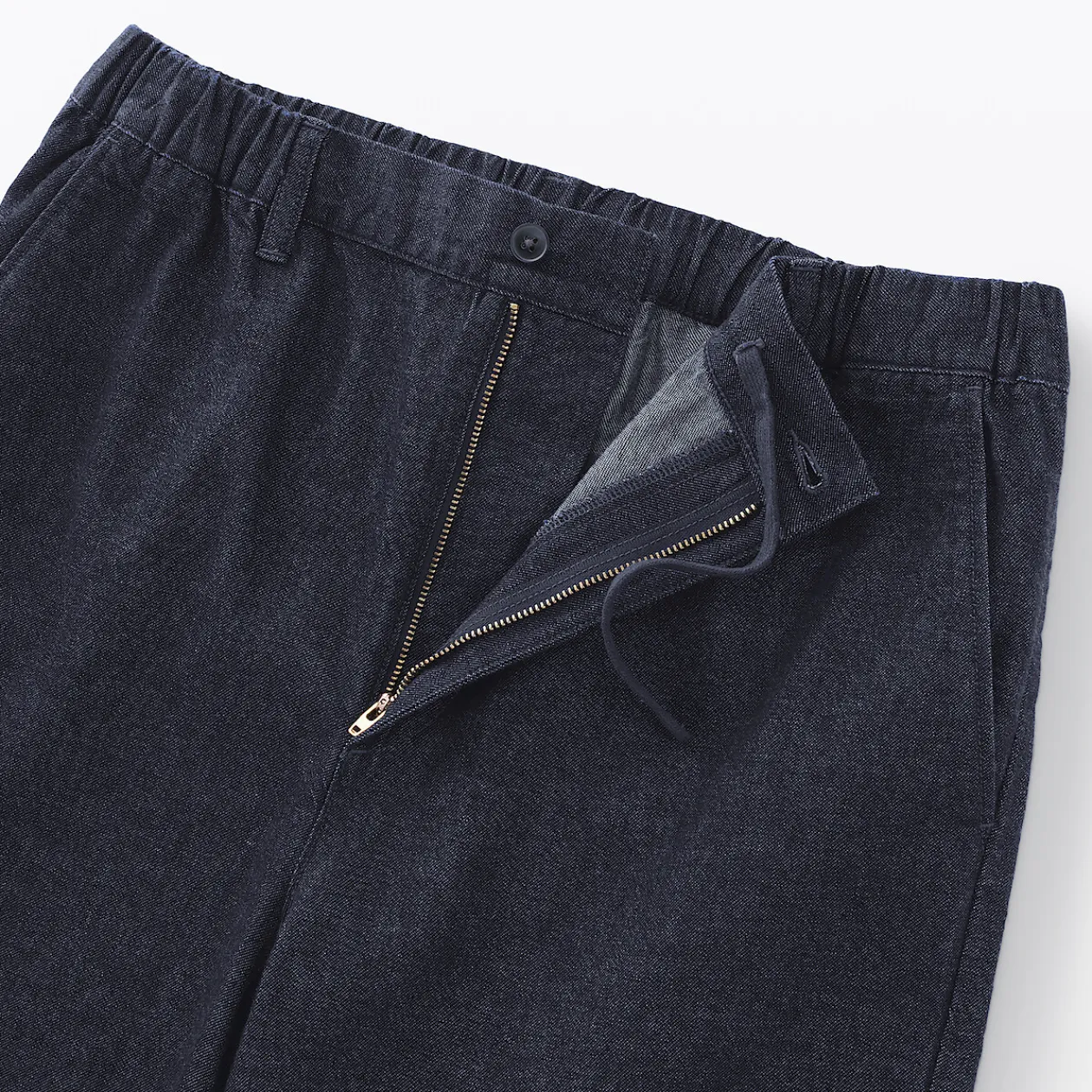 Pantalons Et Shorts^Muji Pantalon coupe confortable en denim lavé pour homme ‐ Indigo