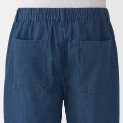 Pantalons Et Shorts^Muji Pantalon coupe confortable en denim lavé pour homme ‐ Indigo