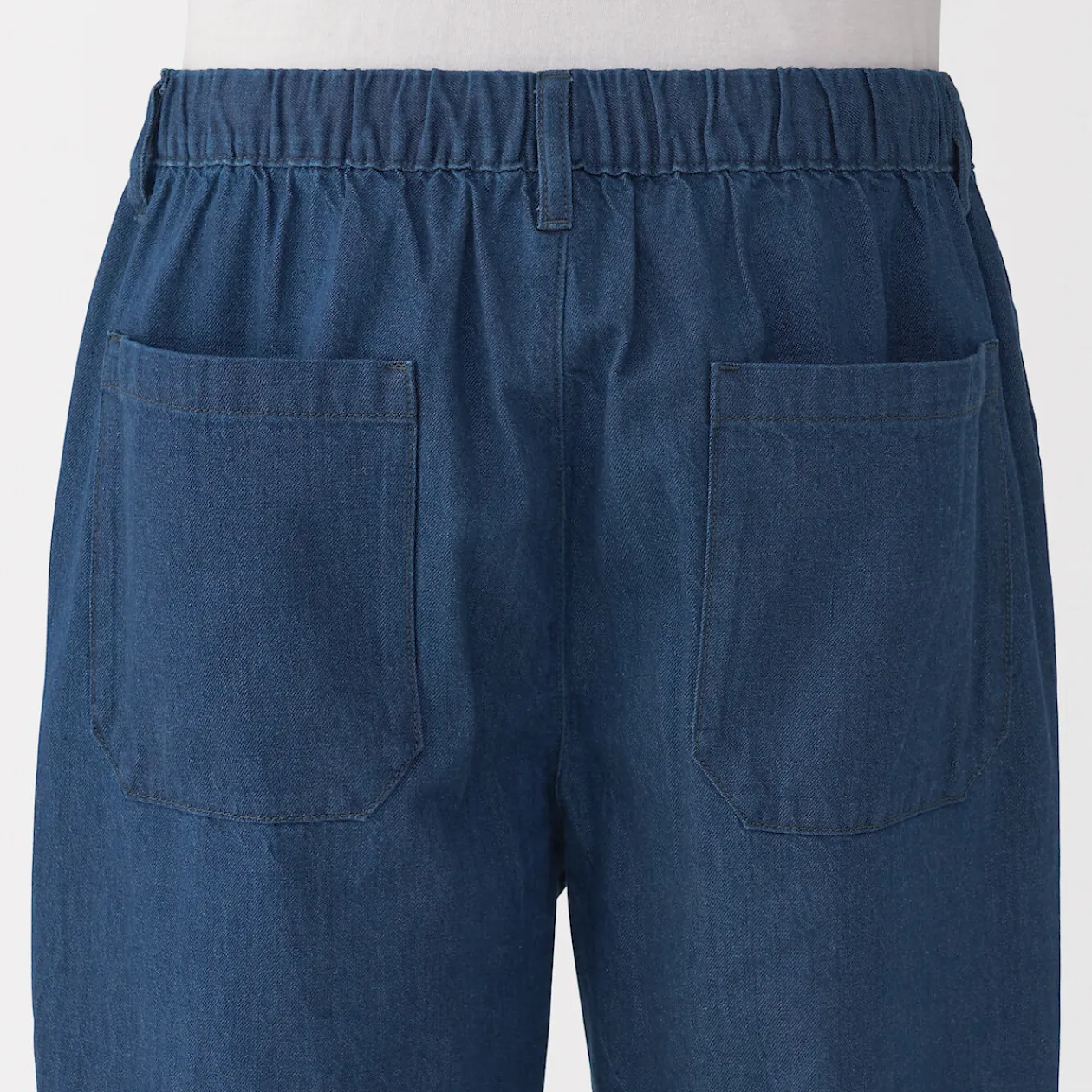 Pantalons Et Shorts^Muji Pantalon coupe confortable en denim lavé pour homme ‐ Indigo