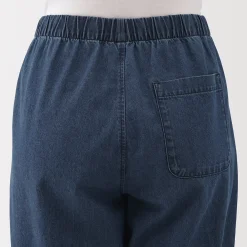 Pantalons, Jupes Et Shorts^Muji Pantalon coupe confortable en denim de coton pour femme