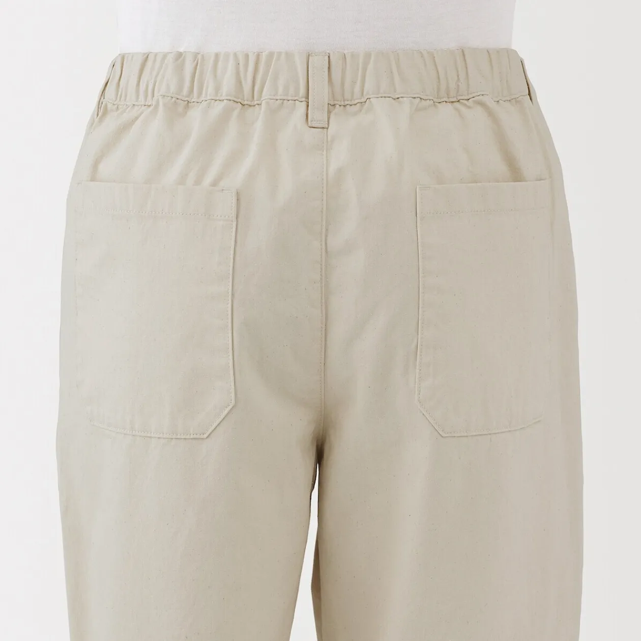Pantalons Et Shorts^Muji Pantalon coupe confortable en denim lavé pour homme ‐ Naturel Blanc Brut