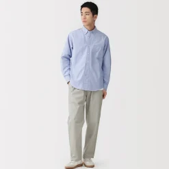 Pantalons Et Shorts^Muji Pantalon coupe confortable en coton lavé pour homme