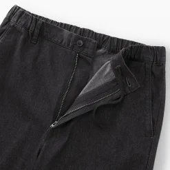Pantalons Et Shorts^Muji Pantalon coupe confortable en denim lavé pour homme ‐ Noir