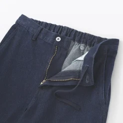 Pantalons Et Shorts^Muji Pantalon coupe large en denim et kapok mélangé pour homme