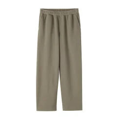 Pantalons Et Shorts^Muji Pantalon de jogging à ourlet ouvert et à double tricot pour homme