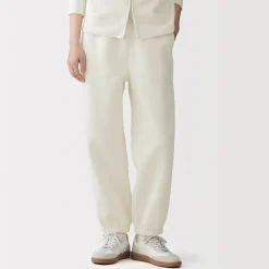 Pantalons, Jupes Et Shorts|Pyjamas Et Vêtements D'Intérieur^Muji Pantalon de jogging en coton mélangé pour femme