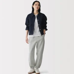 Pantalons, Jupes Et Shorts|Pyjamas Et Vêtements D'Intérieur^Muji Pantalon de jogging en coton mélangé pour femme