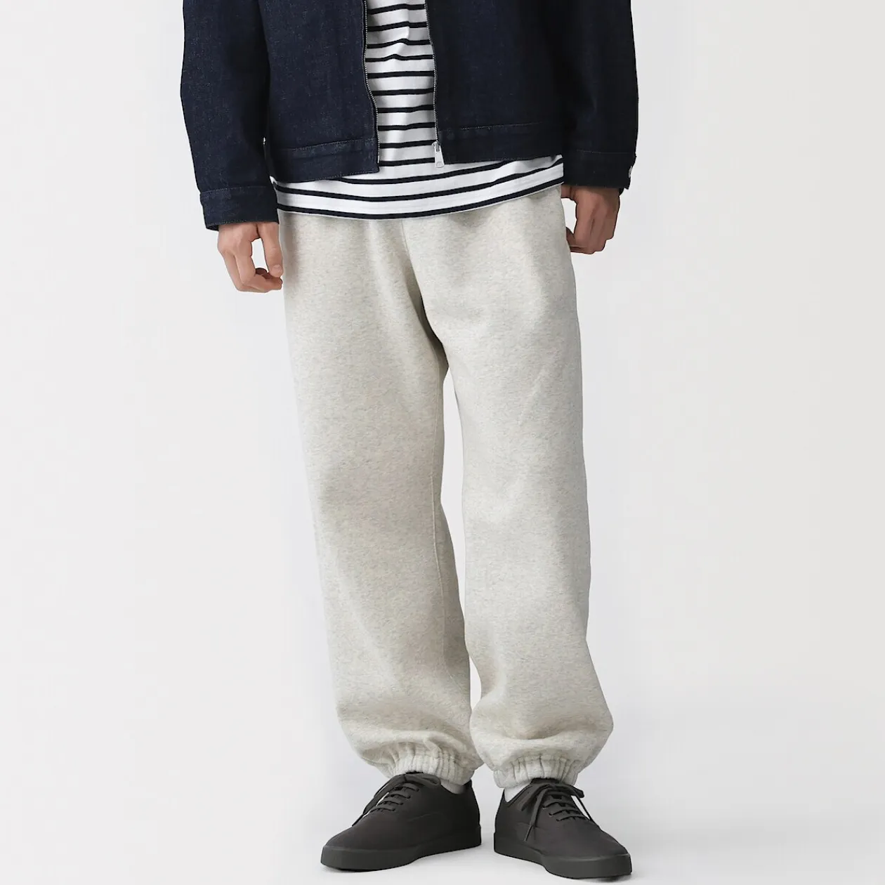 Pantalons Et Shorts|Pyjamas Et Vêtements D'Intérieur^Muji Pantalon de survêtement Relaxed Fit pour homme