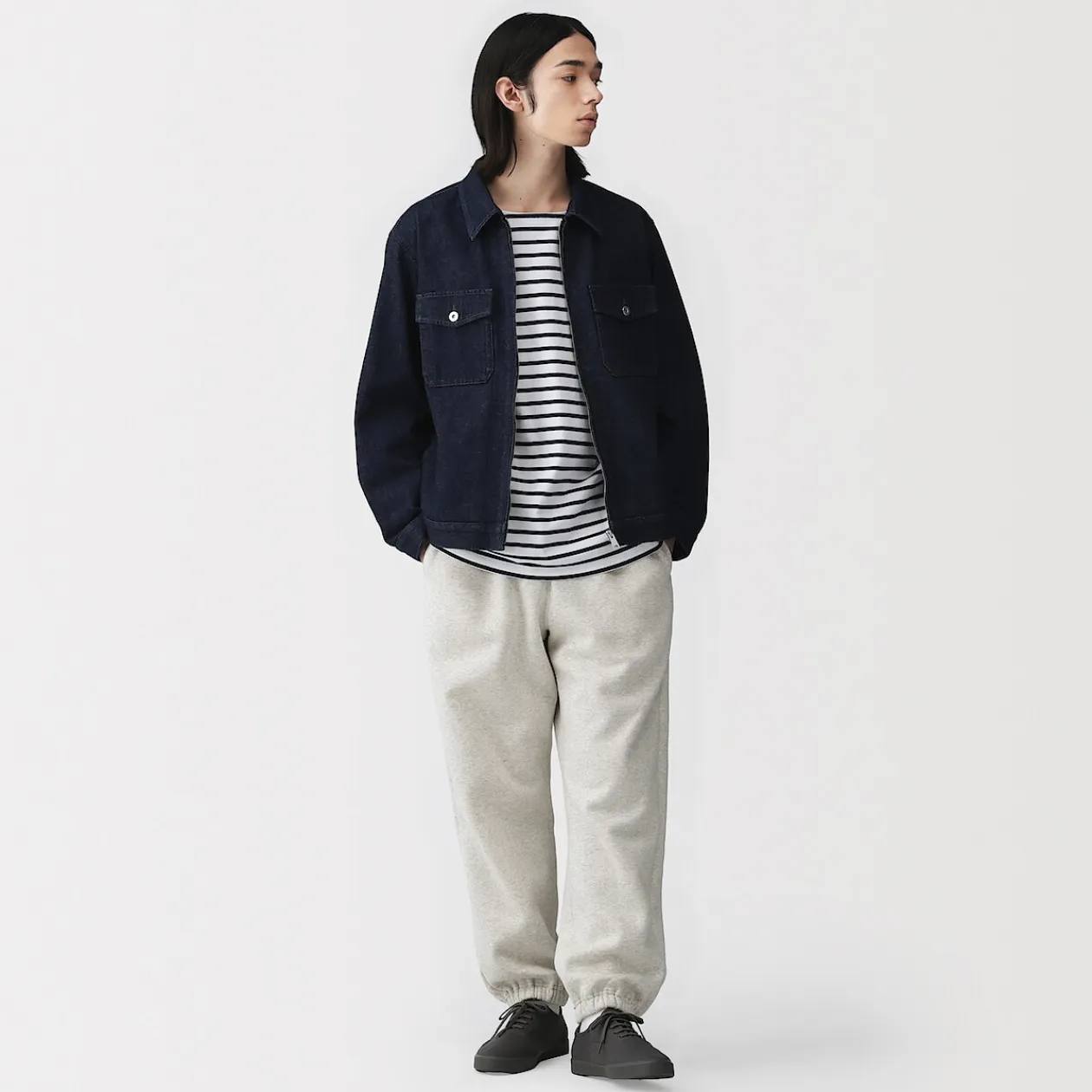 Pantalons Et Shorts|Pyjamas Et Vêtements D'Intérieur^Muji Pantalon de survêtement Relaxed Fit pour homme