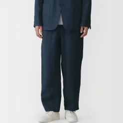 Pantalons Et Shorts^Muji Pantalon en lin lavé pour homme