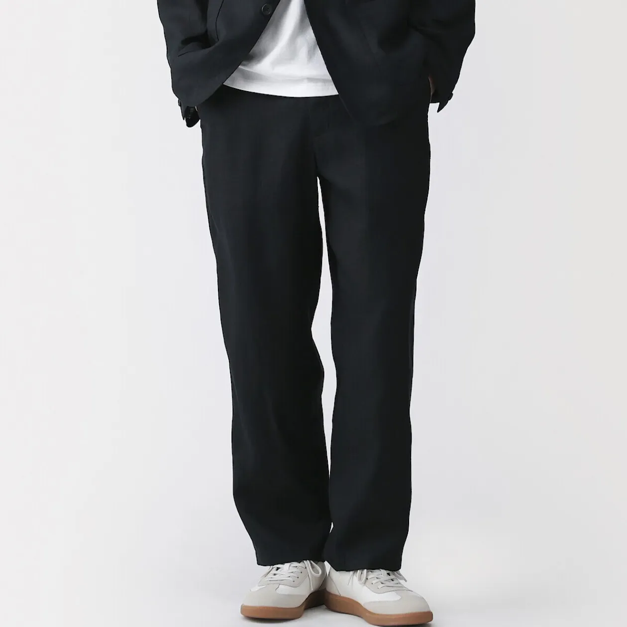 Pantalons Et Shorts^Muji Pantalon en lin lavé pour homme