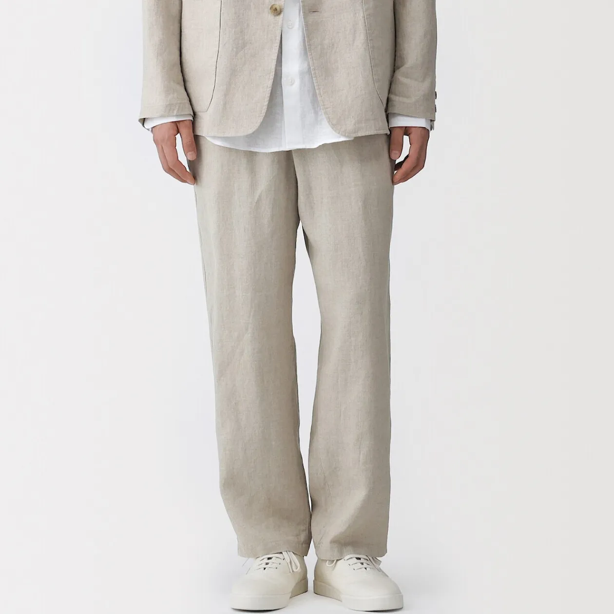 Pantalons Et Shorts^Muji Pantalon en lin lavé pour homme