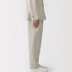 Pantalons Et Shorts^Muji Pantalon en lin lavé pour homme