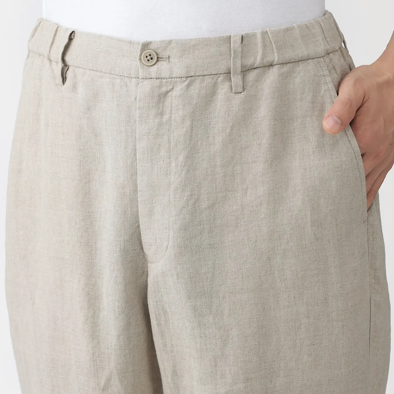 Pantalons Et Shorts^Muji Pantalon en lin lavé pour homme
