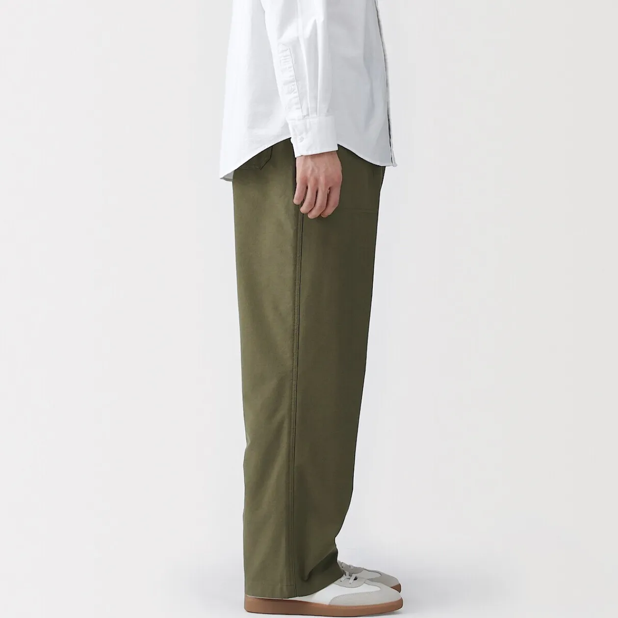 Pantalons Et Shorts^Muji Pantalon extensible dans les deux sens à taille élastiquée pour homme