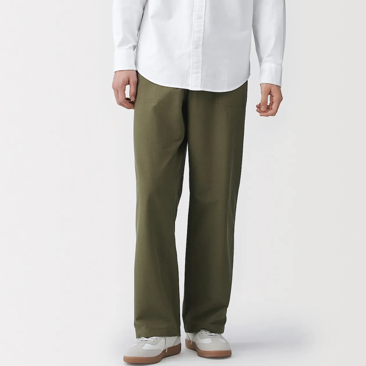 Pantalons Et Shorts^Muji Pantalon extensible dans les deux sens à taille élastiquée pour homme