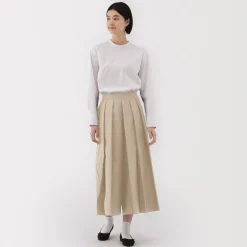 Pantalons, Jupes Et Shorts|Petits Accessoires^Muji Pantalon Hakama unisexe à double tissage