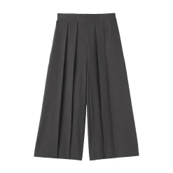 Petits Accessoires|Petits Accessoires^Muji Pantalon hakama unisexe en mélange de laine brossée