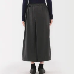 Petits Accessoires|Petits Accessoires^Muji Pantalon hakama unisexe en mélange de laine brossée