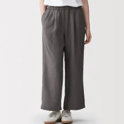 Pantalons, Jupes Et Shorts^Muji Pantalon large en lin lavé pour femme