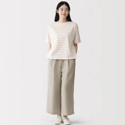 Pantalons, Jupes Et Shorts^Muji Pantalon large en lin lavé pour femme