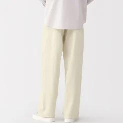 Pantalons Et Shorts^Muji Pantalon large en washi sergé pour homme