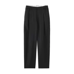 Pantalons, Jupes Et Shorts^Muji Pantalon large plissé en lin et lyocell pour femme