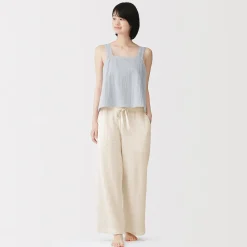Pantalons, Jupes Et Shorts|Pyjamas Et Vêtements D'Intérieur^Muji Pantalon long en maille ample pour femme