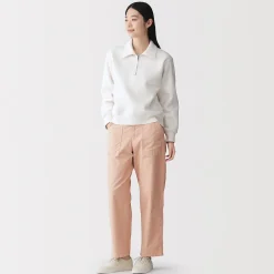 Pantalons, Jupes Et Shorts^Muji Pantalon longueur cheville en coton délavé pour femme