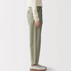 Pantalons, Jupes Et Shorts^Muji Pantalon longueur cheville en coton délavé pour femme