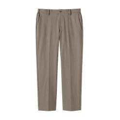 Pantalons Et Shorts^Muji Pantalon plissé ajusté en stretch brossé pour homme