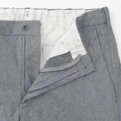 Pantalons Et Shorts^Muji Pantalon plissé ajusté et stretch pour homme