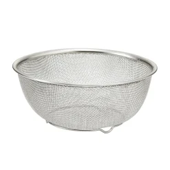 Ustensiles^Muji Passoire en acier inoxydable 16.5x6.5cm