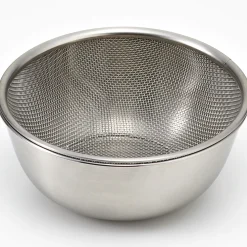 Ustensiles^Muji Passoire en acier inoxydable 16.5x6.5cm
