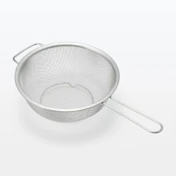 Ustensiles^Muji Passoire en acier inoxydable à 2 poignées