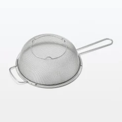 Ustensiles^Muji Passoire en acier inoxydable à 2 poignées