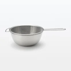 Ustensiles^Muji Passoire en acier inoxydable à 2 poignées