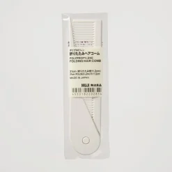 Accessoires Pour Cheveux|Accessoires De Voyage^Muji Peigne à cheveux pliable portatif