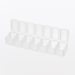 Boîtes Et Flacons Réutilisables|Flacons De Voyage Et Piluliers^Muji Pillulier 7 jours en PP