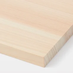Ustensiles^Muji Planche à découper en bois de hinoki avec trou de suspension ‐ Petite