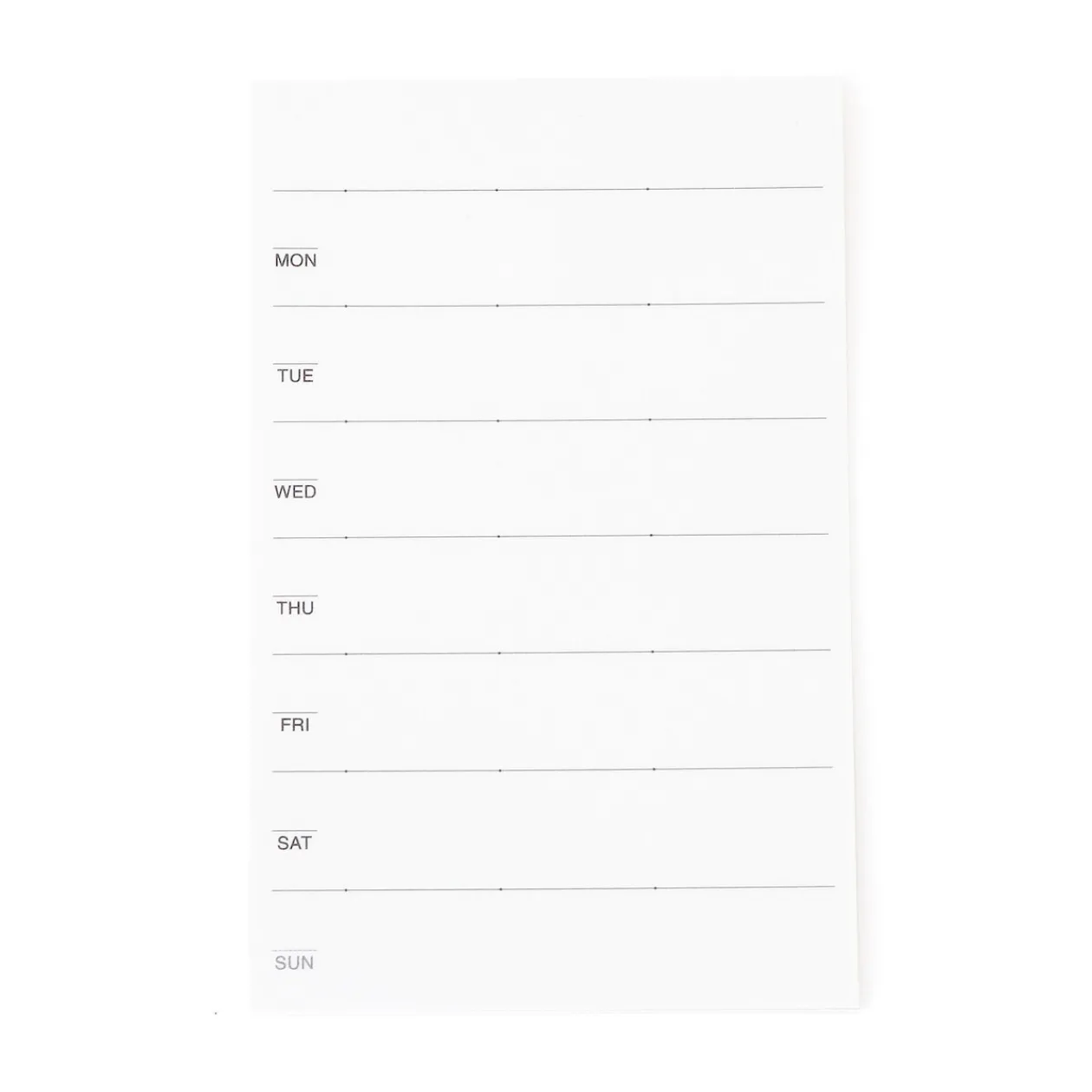 Agendas Et Calendriers|Fournitures De Bureau^Muji Planificateur hebdomadaire avec feuillets adhésifs