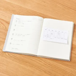 Agendas Et Calendriers|Fournitures De Bureau^Muji Planificateur mensuel avec feuillets adhésifs