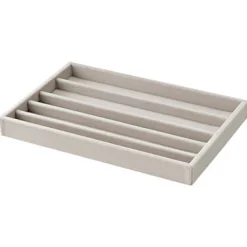 Rangements En Acrylique^Muji Plateau à bijoux 5 compartiments L24X P16X H2.5cm