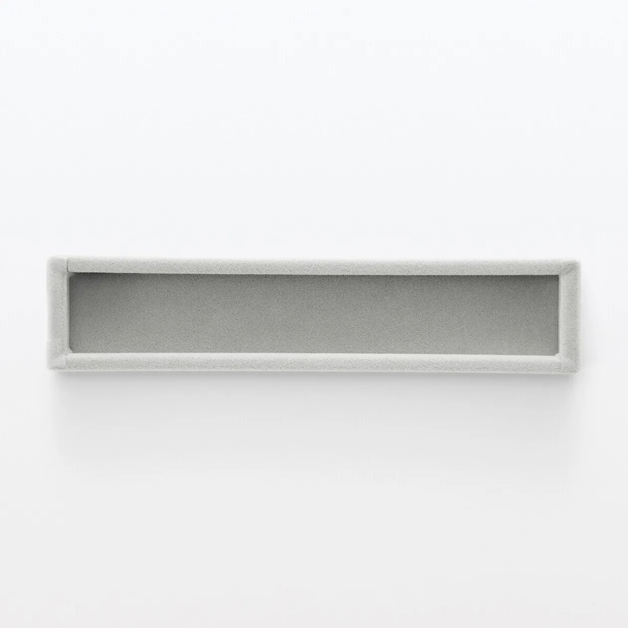 Rangements En Acrylique^Muji Plateau en velours L16.7X P7.3X H2cm