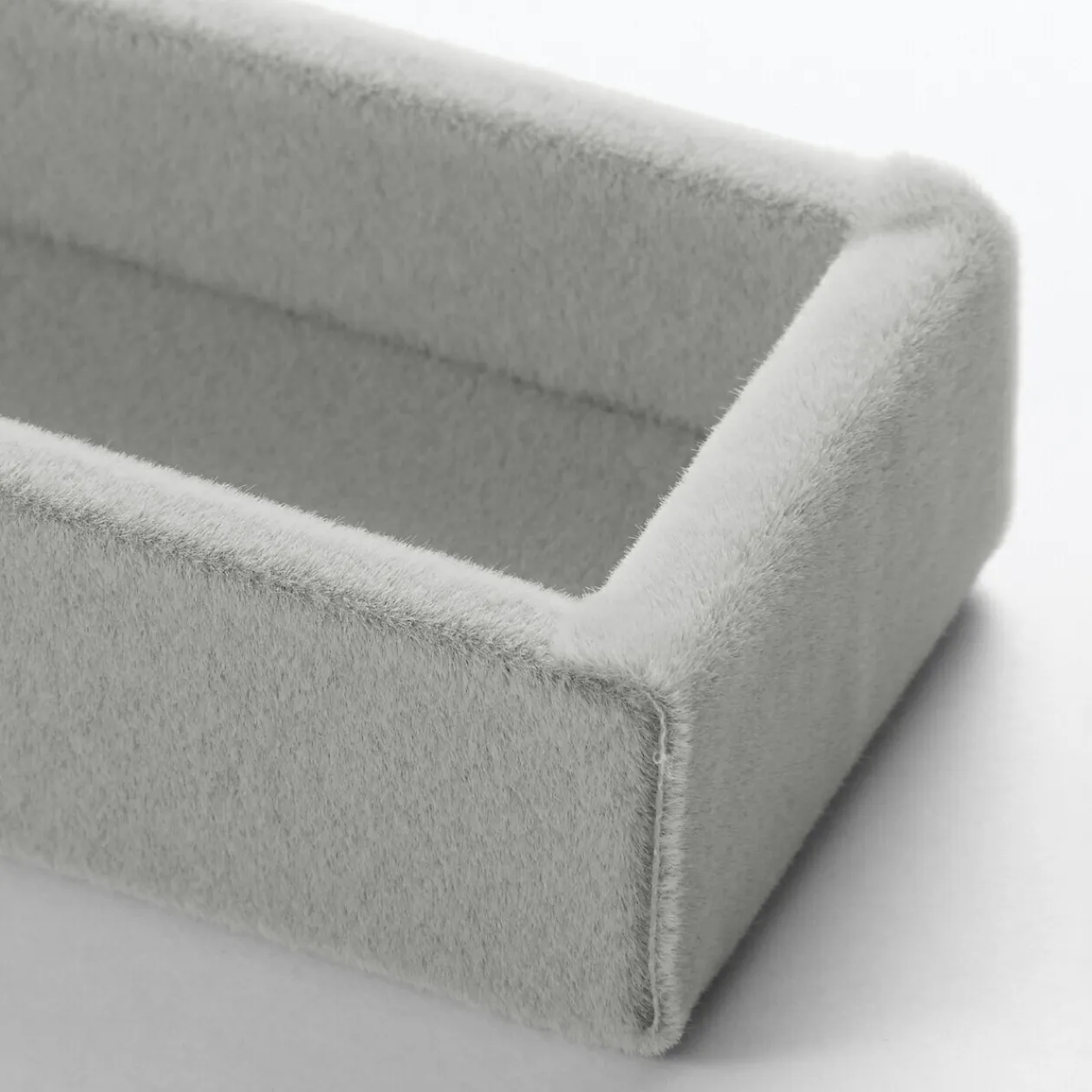 Rangements En Acrylique^Muji Plateau en velours L16.7X P7.3X H2cm